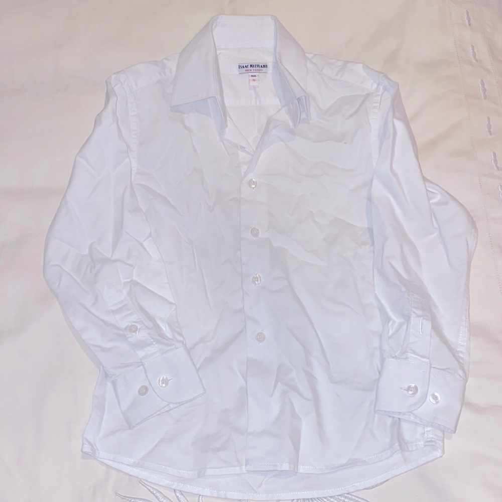 Boys button down dress shirt Isaac Mizrahi